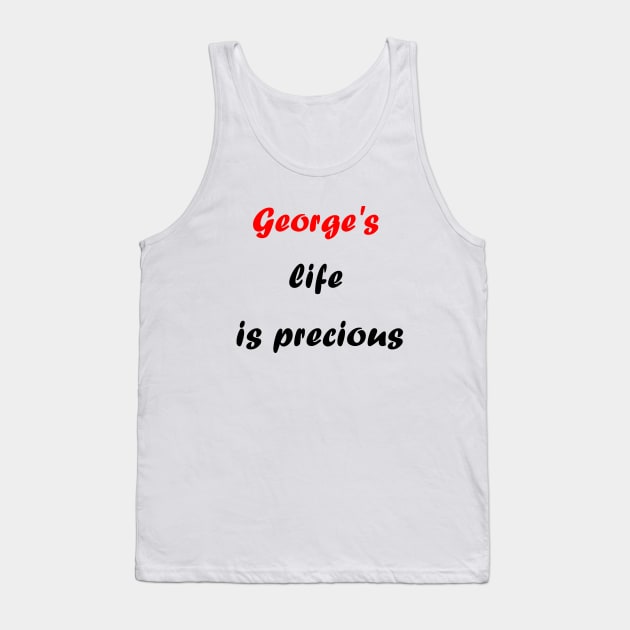 George's life is precious Tank Top by sarahnash